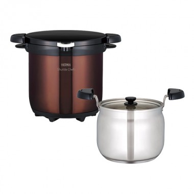 Nồi ủ KBG 4.5L (nâu) Thermos - Nhật Bản